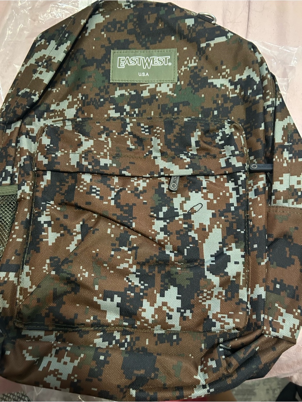 EASTWEST U.S.A. Men’s Digital Camo Backpack - Brown/Green